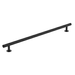 12-5/8" Radius Cabinet Pull, Matte Black