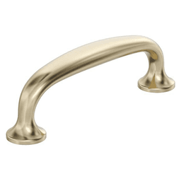3" Renown Cabinet Pull, Golden Champagne
