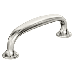 3" Renown Cabinet Pull, Polished Nickel
