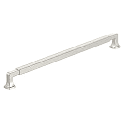 12-5/8" Stature Cabinet Pull, Polished Nickel