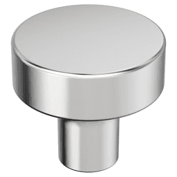 1-1/4" Merced Cabinet Knob, Polished Chrome