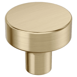 1-1/4" Merced Cabinet Knob, Golden Champagne