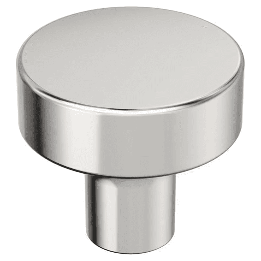 1-1/4" Merced Cabinet Knob, Polished Nickel