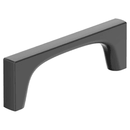 96mm Merced Cabinet Pull, Matte Black