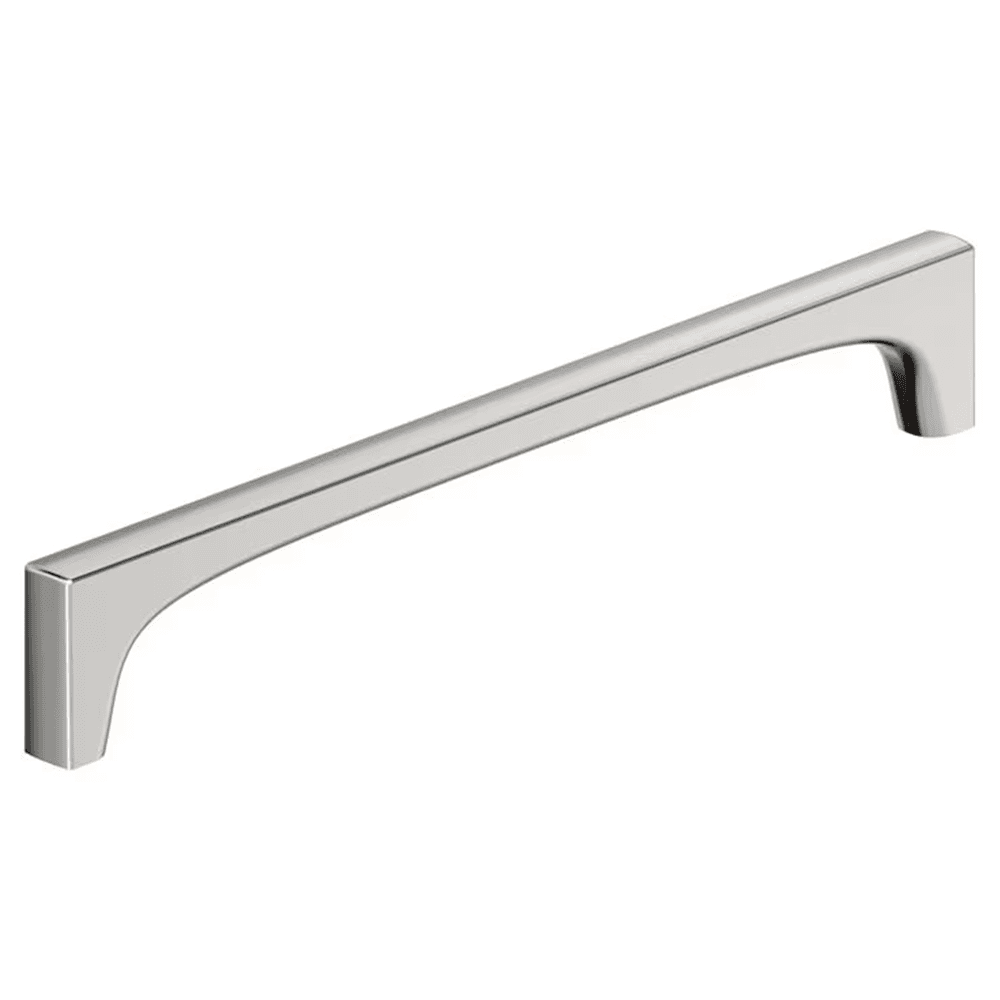 224mm Merced Cabinet Pull, Polished Nickel