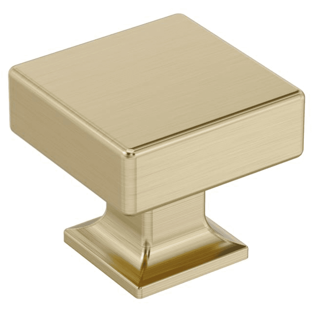 1-1/4" Lintel Cabinet Knob, Golden Champagne