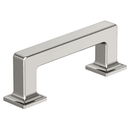 376mm Lintel Cabinet Pull, Polished Nickel