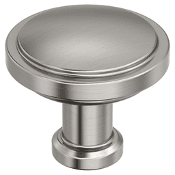 1-1/4" Faircrest Cabinet Knob, Satin Nickel