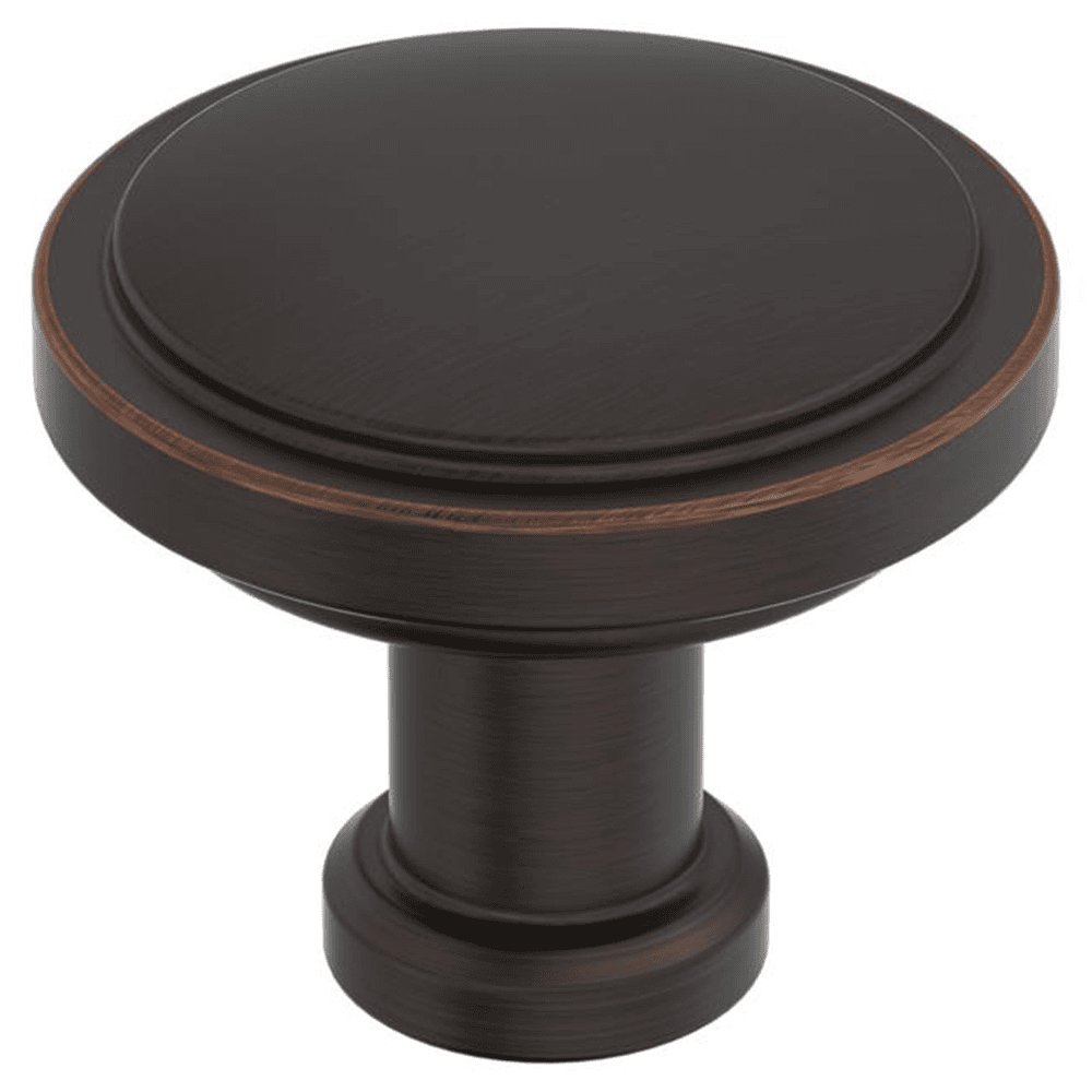 1-1/4" Faircrest Cabinet Knob, Oil-Rubbed Bronze