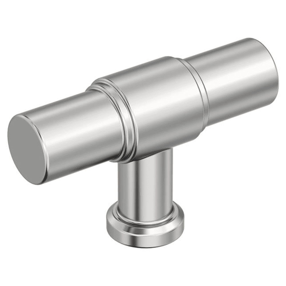 2" Faircrest Cabinet Knob, Polished Chrome