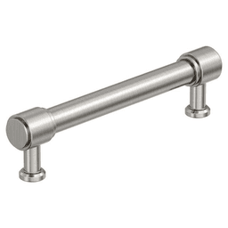 128mm Faircrest Cabinet Pull, Satin Nickel