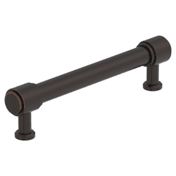 128mm Faircrest Cabinet Pull, Oil-Rubbed Bronze