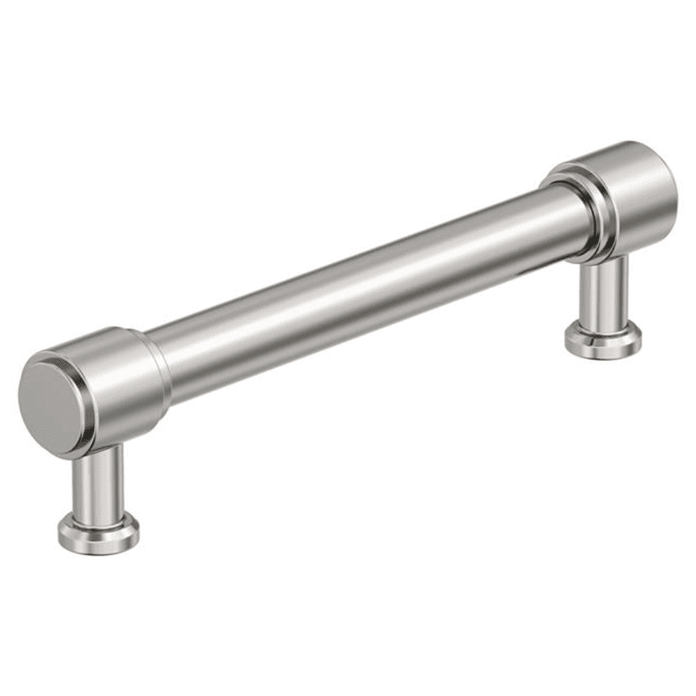 128mm Faircrest Cabinet Pull, Polished Nickel