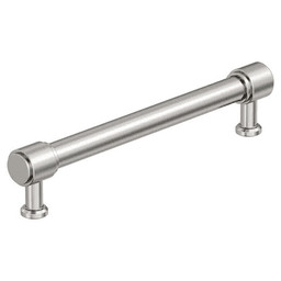 160mm Faircrest Cabinet Pull, Polished Nickel