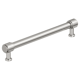 192mm Faircrest Cabinet Pull, Polished Nickel