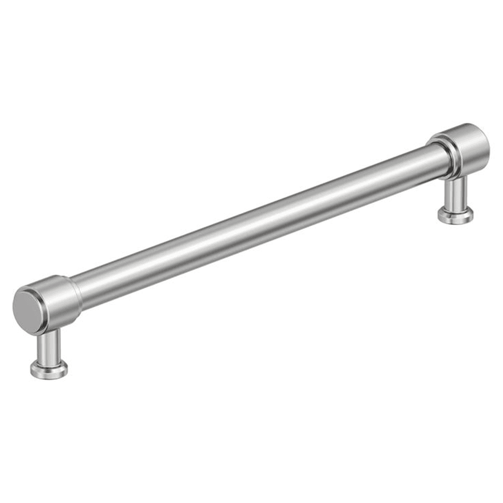 224mm Faircrest Cabinet Pull, Polished Chrome