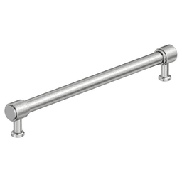 224mm Faircrest Cabinet Pull, Polished Chrome
