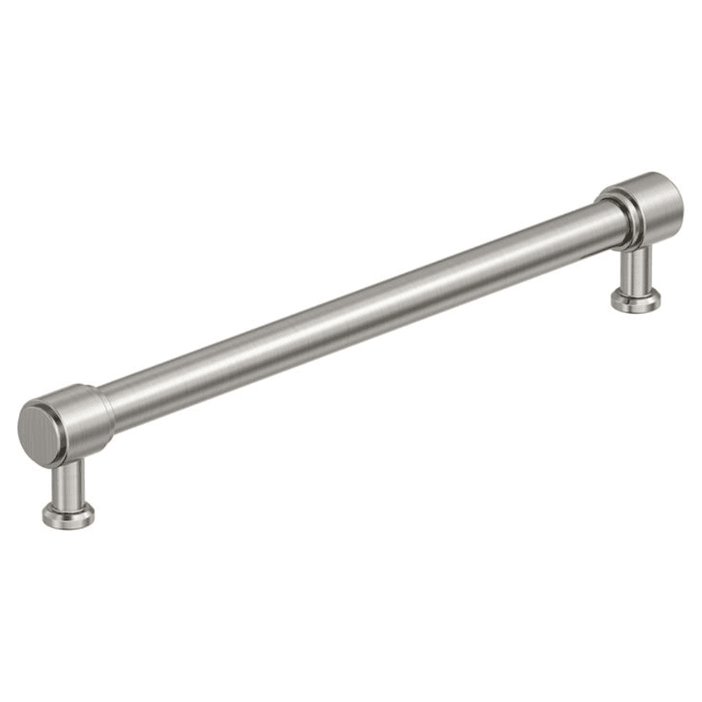 224mm Faircrest Cabinet Pull, Satin Nickel