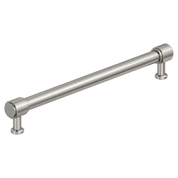 224mm Faircrest Cabinet Pull, Satin Nickel