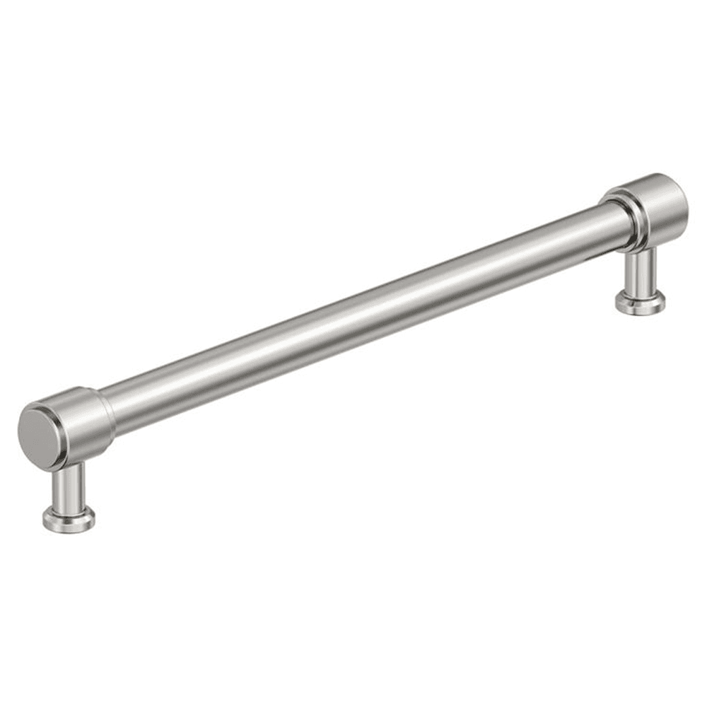 224mm Faircrest Cabinet Pull, Polished Nickel
