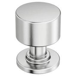 1" Balon Cabinet Knob, Polished Chrome