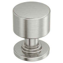 1" Balon Cabinet Knob, Satin Nickel