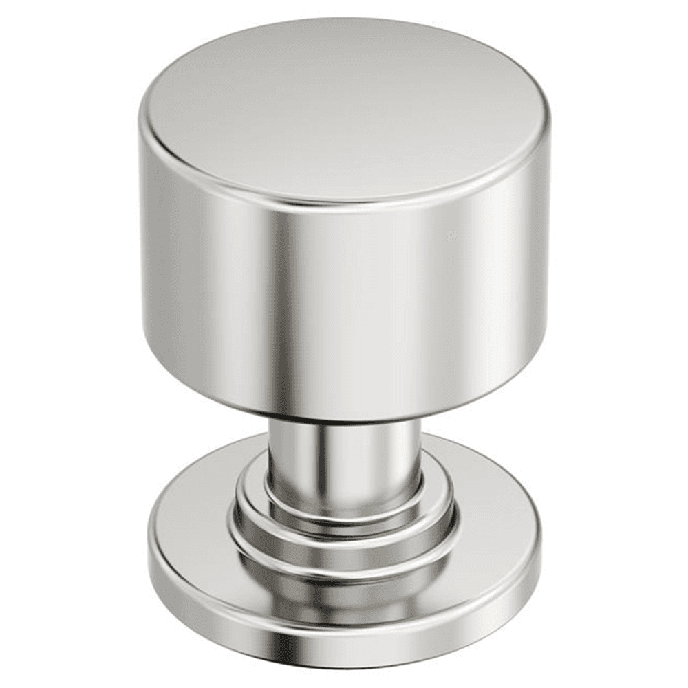 1" Balon Cabinet Knob, Polished Nickel
