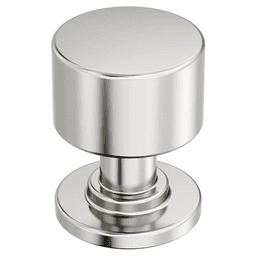 1" Balon Cabinet Knob, Polished Nickel