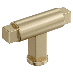 2" Balon Cabinet Knob, Golden Champagne