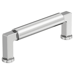 96mm Balon Cabinet Pull, Polished Chrome