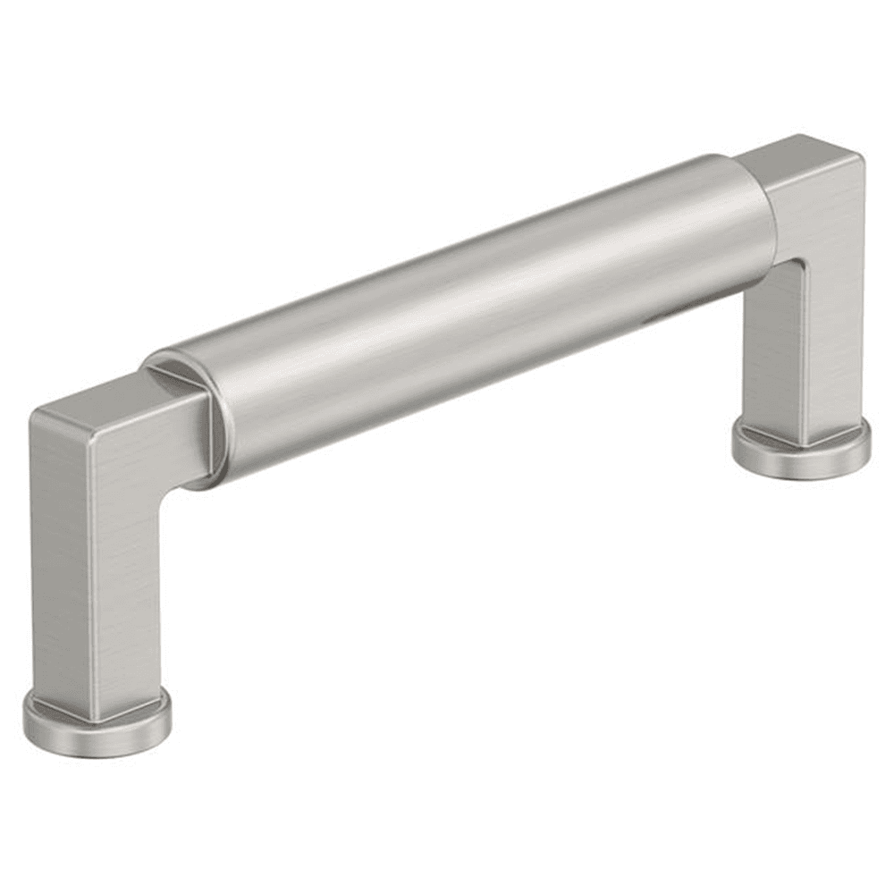 96mm Balon Cabinet Pull, Satin Nickel