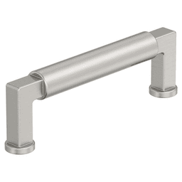 96mm Balon Cabinet Pull, Satin Nickel