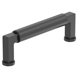 96mm Balon Cabinet Pull, Matte Black
