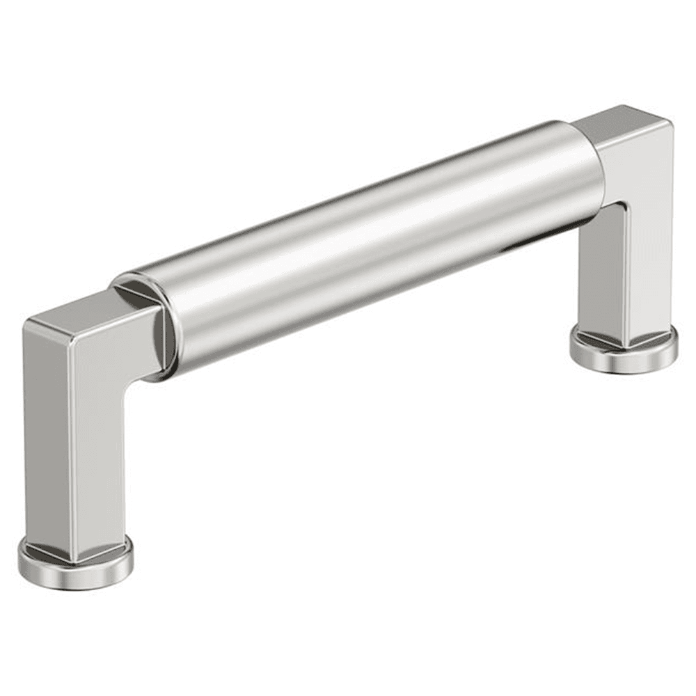 96mm Balon Cabinet Pull, Polished Nickel