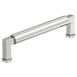 128mm Balon Cabinet Pull, Polished Nickel