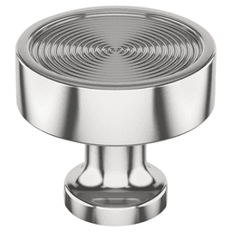 1-1/4" Dupont Circle Cabinet Knob, Polished Chrome