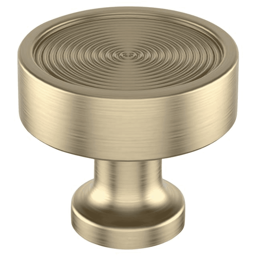 1-1/4" Dupont Circle Cabinet Knob, Golden Champagne