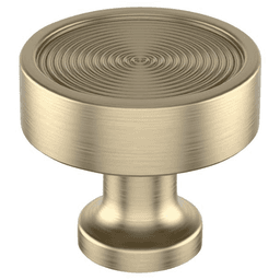1-1/4" Dupont Circle Cabinet Knob, Golden Champagne