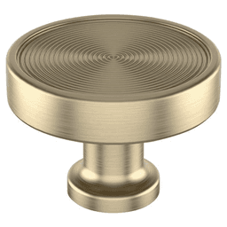 1-3/4" Dupont Circle Cabinet Knob, Golden Champagne