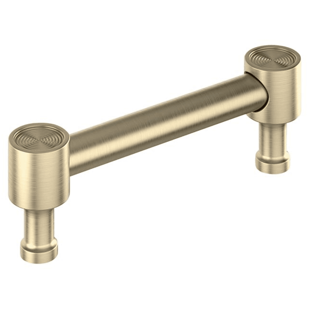96mm Dupont Circle Cabinet Pull, Golden Champagne