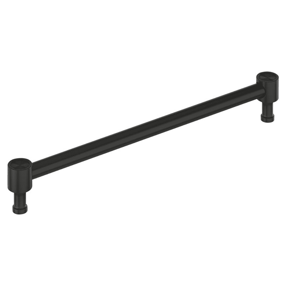 256mm Dupont Circle Cabinet Pull, Matte Black