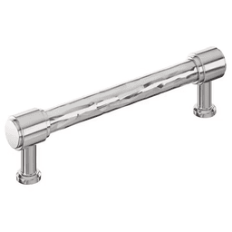 128mm Fairfax Cabinet Pull, Polished Nickel