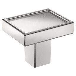 1-1/4" Rockhurst Cabinet Knob, Polished Chrome