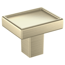 1-1/4" Rockhurst Cabinet Knob, Golden Champagne