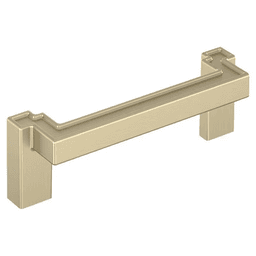 3-3/4" Rockhurst Cabinet Pull, Golden Champagne