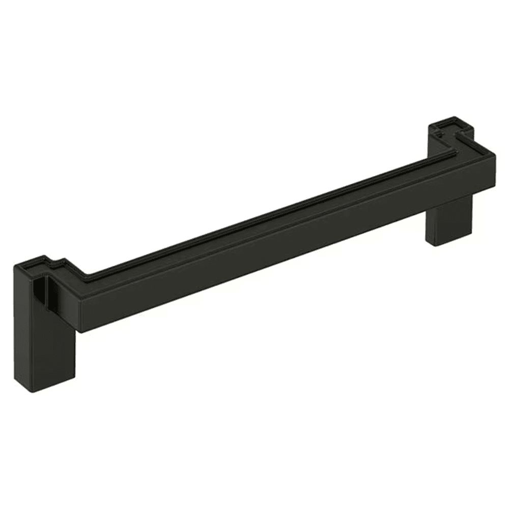 6-5/16" Rockhurst Cabinet Pull, Matte Black