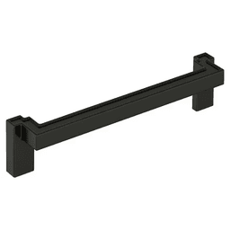 6-5/16" Rockhurst Cabinet Pull, Matte Black