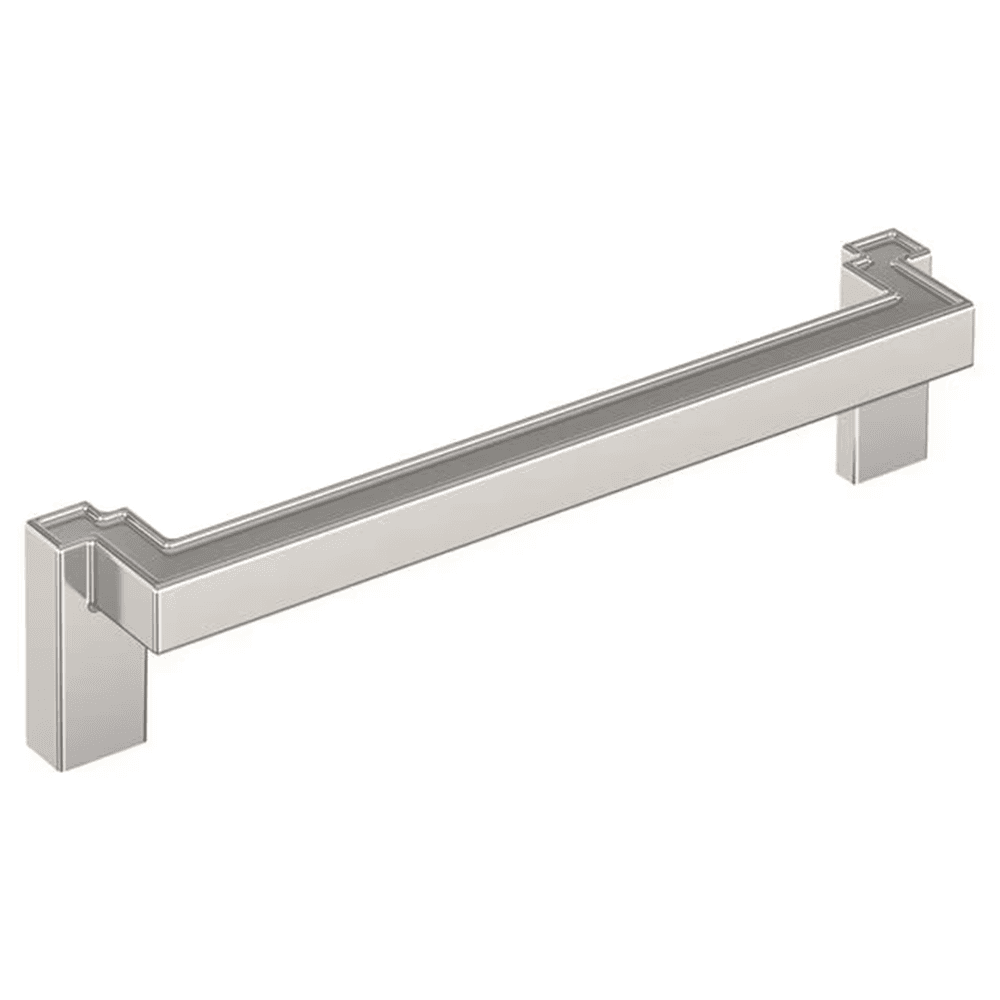 6-5/16" Rockhurst Cabinet Pull, Polished Nickel