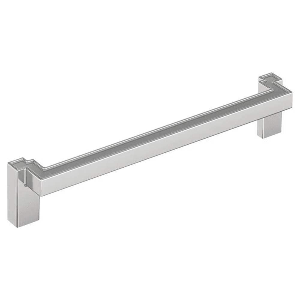7-9/16" Rockhurst Cabinet Pull, Polished Chrome
