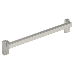 8-13/16" Rockhurst Cabinet Pull, Satin Nickel